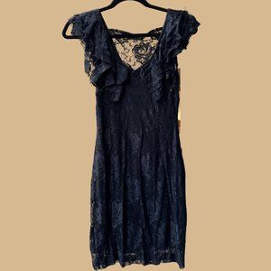 ANGEL EYE BLACK LACE DRESS - PRICE DROPPED!
